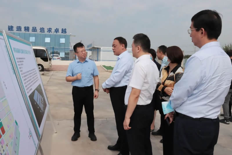 西安市委常委、常務(wù)副市長(zhǎng)呂來(lái)升到公司考察調(diào)研